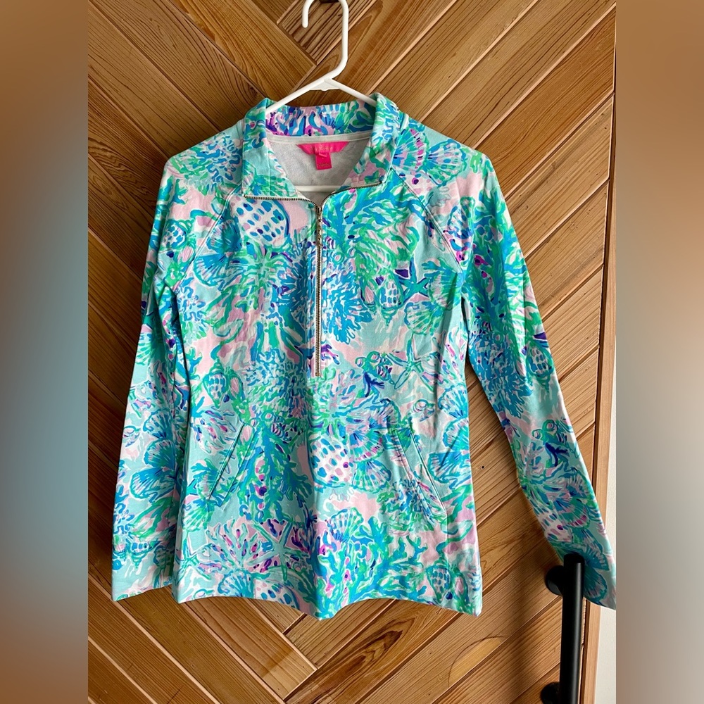 Lilly Pulitzer popover sweatshirt